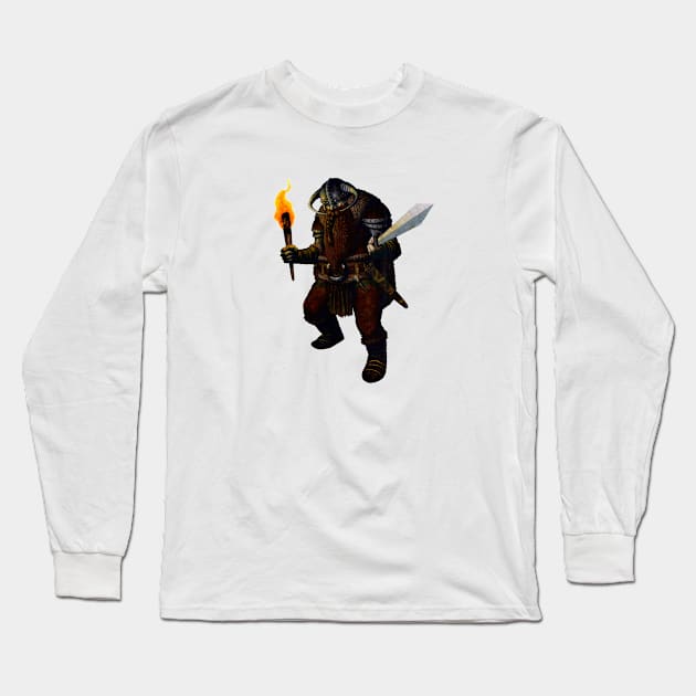 Viking Long Sleeve T-Shirt by StefanoArtibani